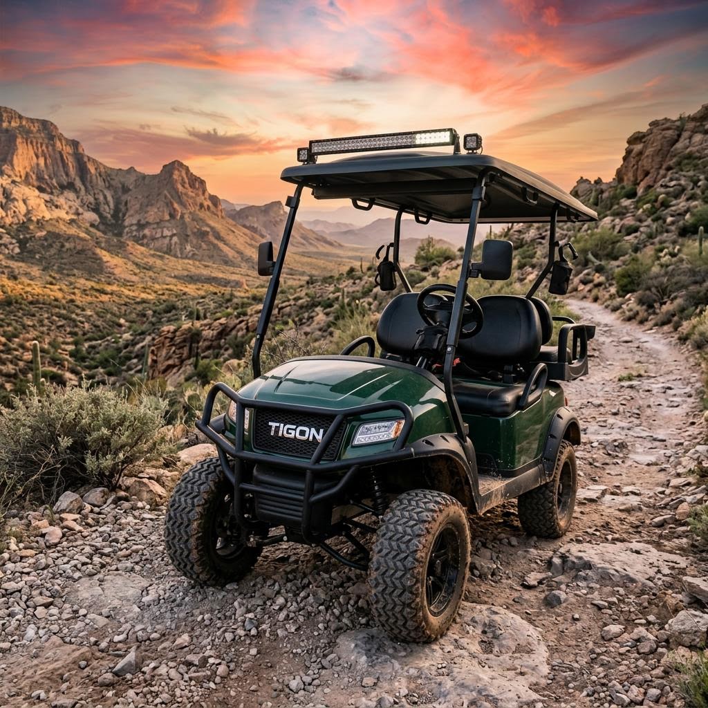Electric Off-Road Beast Custom Golf Cart Designs — Off-Road Golf Cart by Custom Golf Cart Designs